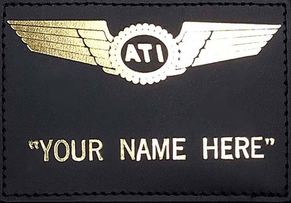 Leather Name Tag Builder, Navy Flight Suit Name Tags