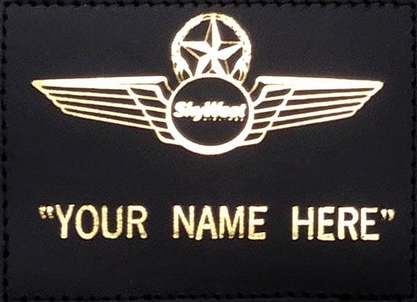 Leather Name Tag Builder, Navy Flight Suit Name Tags